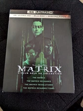 The Matrix: 4-Film Deja Vu Collection  (2022) (4K Ultra HD, Blu-Ray)