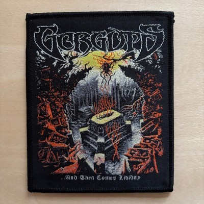 GORGUTS - And Then Comes Lividity - Woven Sew On Patch