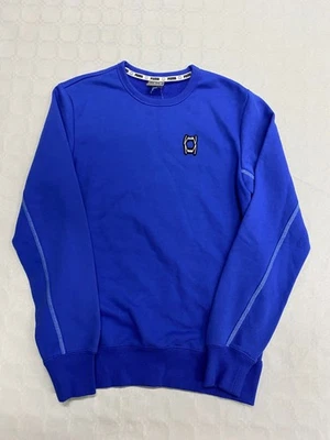 Sweat PUMA Royal Sapphire Crewneck Homme Bleu Logo Brodé Taille XS Neuf - Photo 1/4