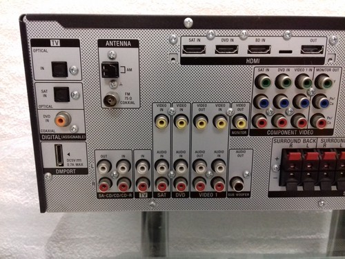 Sony STR-DG720 schwarz 7.1 HiFi AV-Receiver Verstärker +FB HDMI Surround TOP ! - Bild 7 von 10