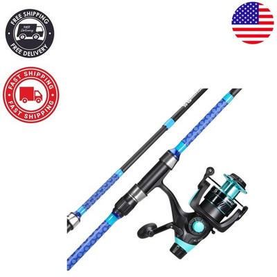 Medium/Heavy 10' Surf Fishing Combo with 4000 Reel   Perfect for Catfish Anglers