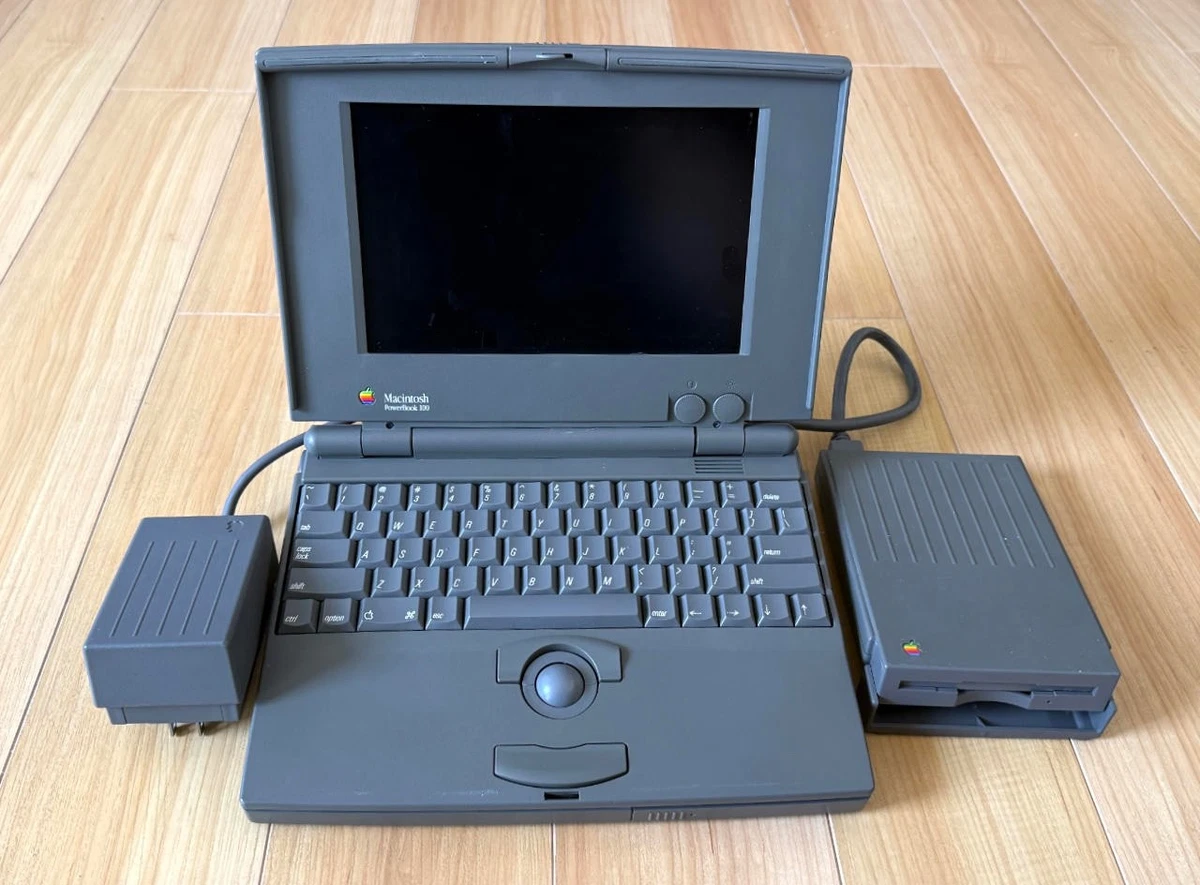 Macintosh PowerBook 170 ＋オリジナルマウス Apple Macintosh Powerbook 170 & original mouse Used Vintage Rare