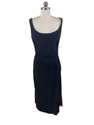 White House Black Market Evening Dress 10 Sleeveless Classic Capsule Minimalist