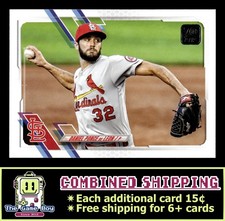 2021 Topps Update #US241 Daniel Ponce de Leon St. Louis Cardinals