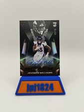 2021 Panini Black - Rookies Javonte Williams #125 Autographs /75 (AU, RC)