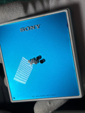 Sony Walkman MZ-E620 Blue Portable MD Player MDLP Japan Used Tested Working
