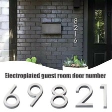 60mm Autoadesivo Casa Numero Porta Insegna Moderno Casa Albergo Camera Numerale