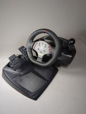 Logitech Momo Force Feedback Wheel Pedals Pc Sim Racing No Power Adapter