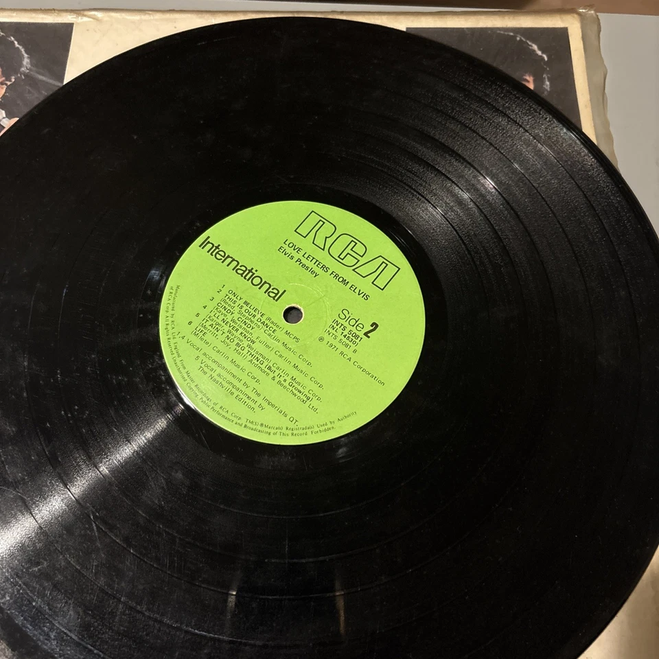 Love Letters From Elvis Vinyl - Image 3 of 3