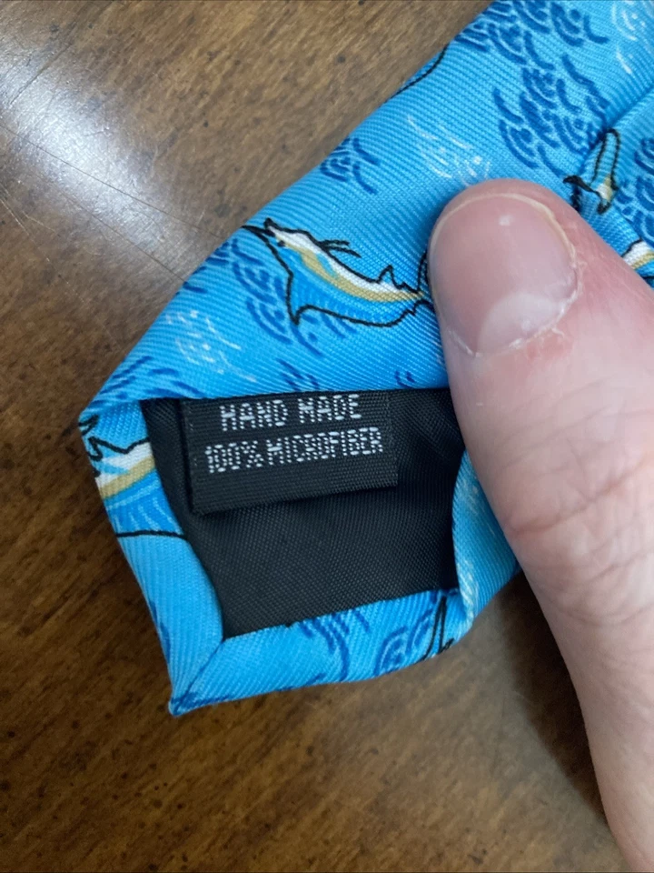 野生领带蓝鲨领带超长罕见磨损 — 第 3/3 张图片