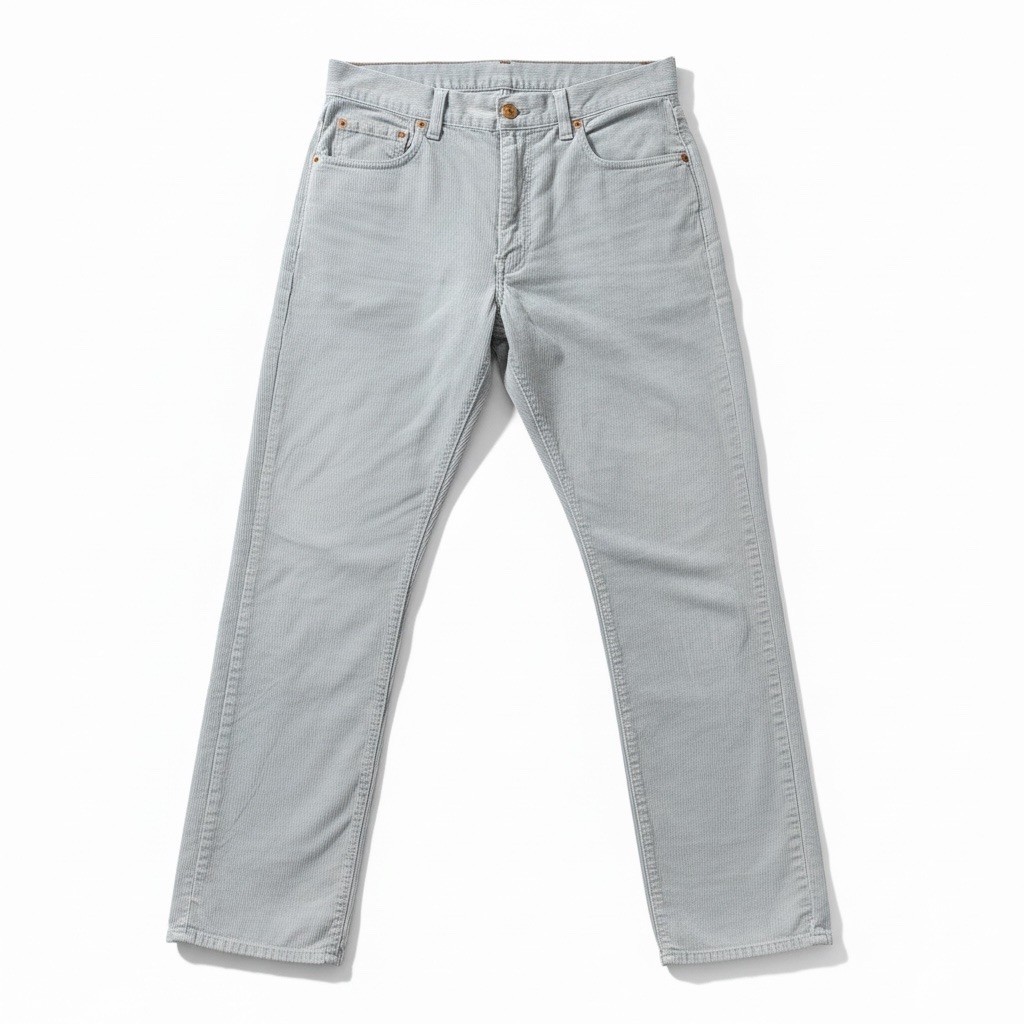 Vintage 90s Levis 505 Corduroy Jeans 31x33 Sky Blue -European Cut 