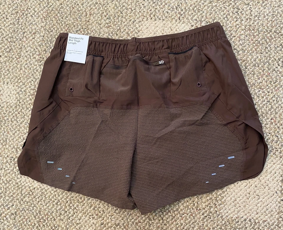 Pantalones Cortos para Correr Nike Run ADV Brief Forrados Dri-FIT HV2008-237 Para Hombres Talla Mediana Foto 4 de 4