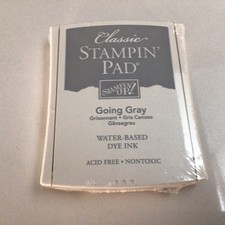 Classic STAMPIN Pad Sealed Never Used  'GOING GRAY'