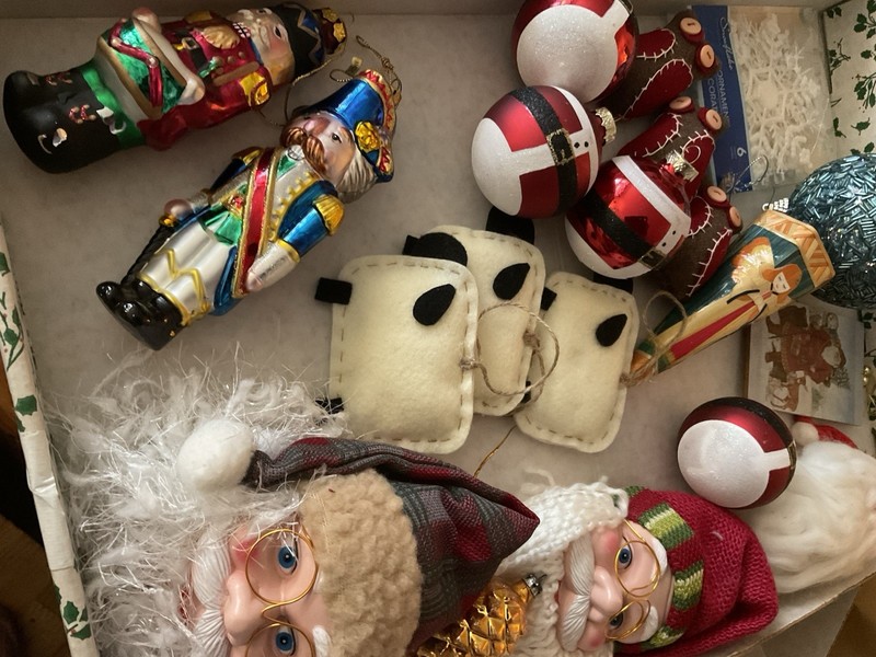 Assorted CHRISTMAS TREE ORNAMENTS