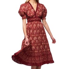 Ulla Johnson Elli Dress Amaranthus Size 8 – Floor Sample, Paper Tag Only