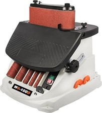 Belt Sander & Oscillating Spindle Sander, 450W 2-in-1 Woodworking Tools with 5