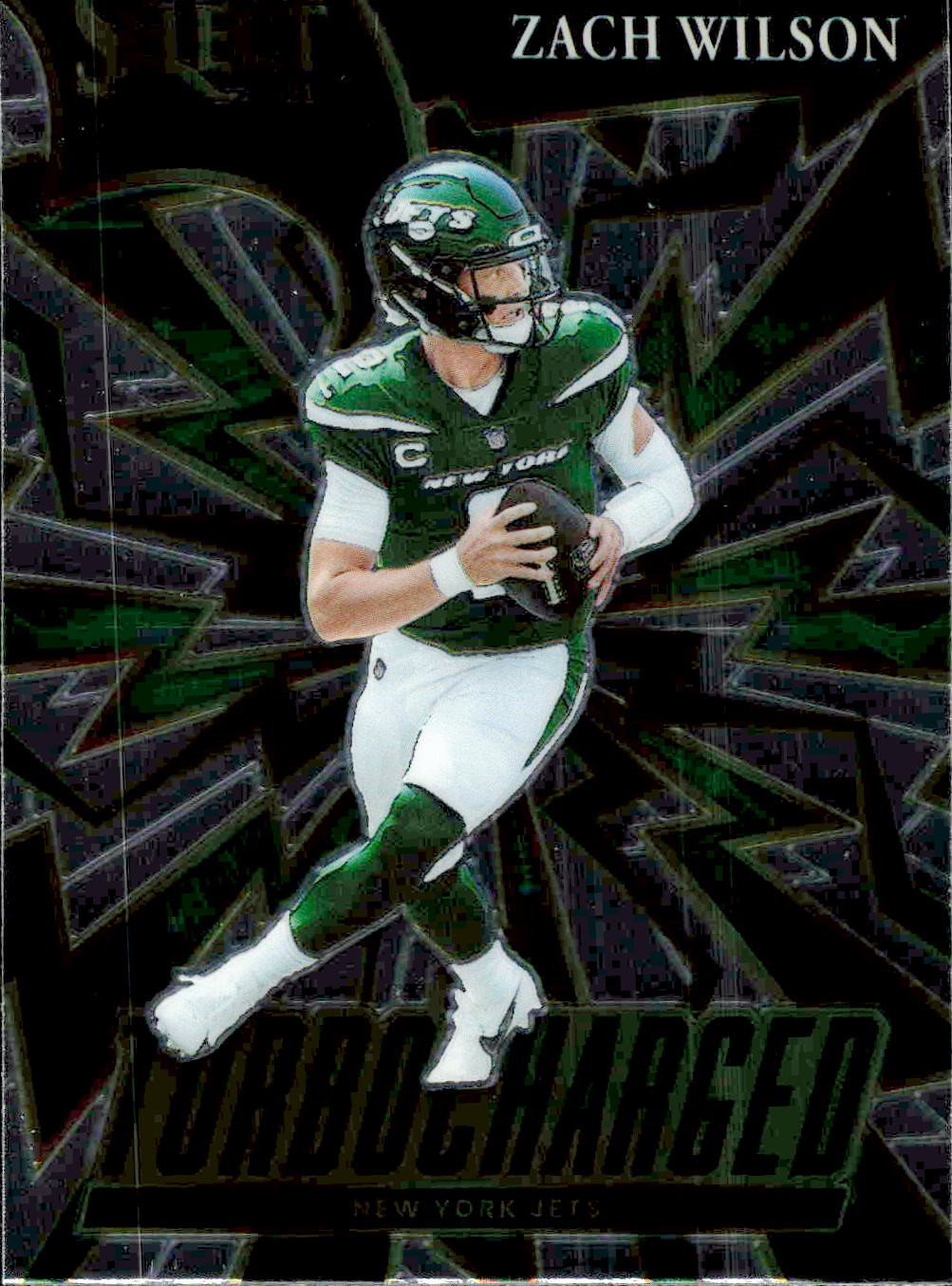 2021 Panini Select #TUR-2 Zach Wilson Turbocharged