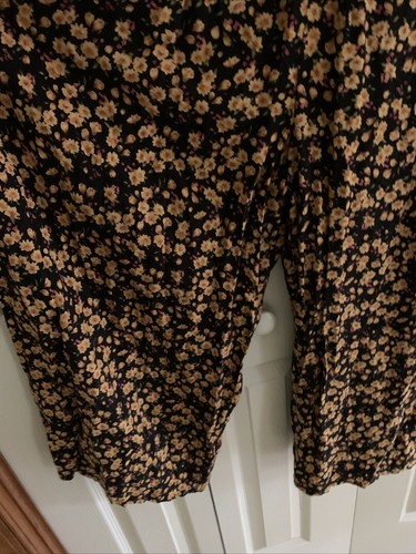 Ms. Choice Size 16 Women’s Romper Short Sleeve Floral AOP 90’s EUC - Picture 6 of 9