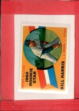 1960 Topps #128 Bill Harris NM Near Mint RC Rookie Dodgers RS ID:76562