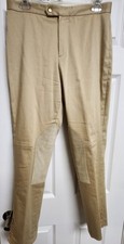 Tan Ralph Lauren Sport Equestrian Pants