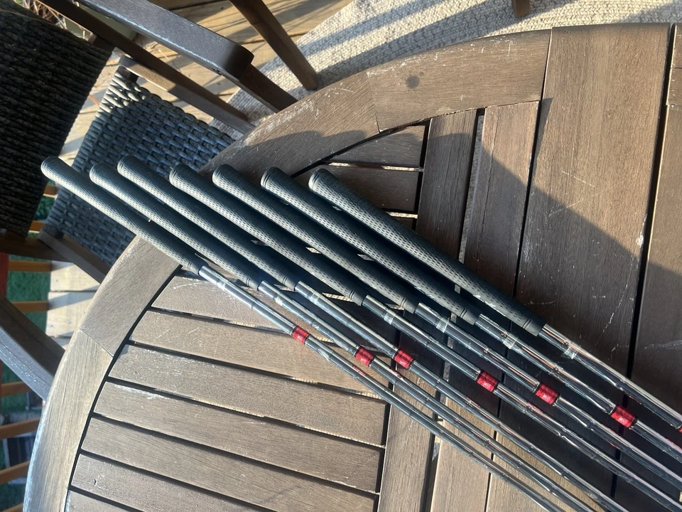 Ben Hogan BH-5 Iron Set Steel Shaft Apex 3 With Factory Grips 3-9 Iron - Image 4 of 4