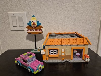 Lego Icons The Simpsons 10352 Krusty Burger Build Only 100% Complete