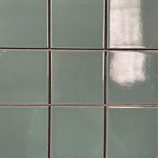 Laurel Green Glossy Wall Tile 4x4 Backsplash Border Wall Ceramic C 557 50 SQFT