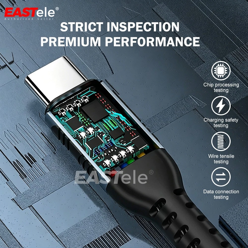 100W USB C Type C Charger Cable Fast Charge For Samsung S26 S25 iPhone 17 18 Duo