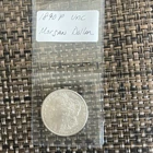 1890 Morgan Silver Dollar $1 P Uncirculated Uncertified 0.9 Fine Silver