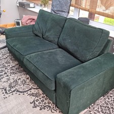 Ikea Kivik 2 seater sofa replacement cover  Tallmyra Dark Green 