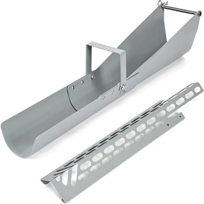 Upgraded Concrete Mixer Chute Extension Compatible with Mud Mixer MMXR-3221, Adj