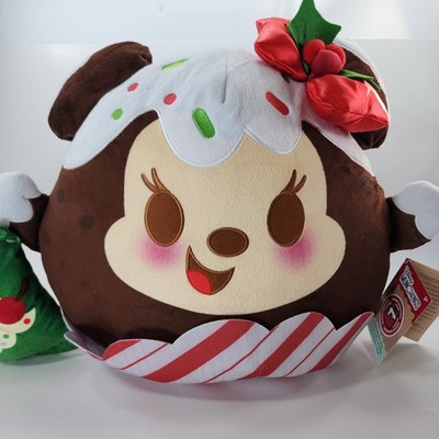 Disney Munchlings Minnie Holiday Toffee Pudding Season's Sweetings Plush NWT