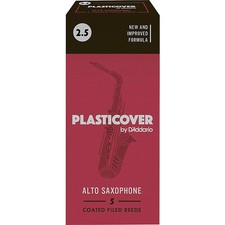 Rico Plasticover Alto Saxophone Reeds Strength 2.5 Box of 5