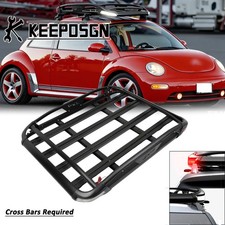 For Vw Beetle Aluminum Top Roof Rack Cargo Carrier Basket Holder With Led Lights For Vw Beetle Aluminum Top Roof Rack Cargo Carrier Basket Holder With Led Lights