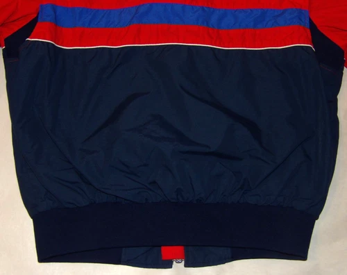 VINTAGE 1985 "McLAREN NORTH AMERICA" EMBROIDERED JACKET! CB SPORTS! RED & NAVY S image 14