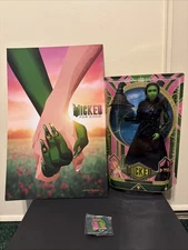 WICKED FOR GOOD POSTER + PIN + WICKED ELPHABA DOLL BUNDLE DEAL 🪄🧙🪄🧙