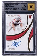 2019 Immaculate Collection Collegiate Football Cards 12