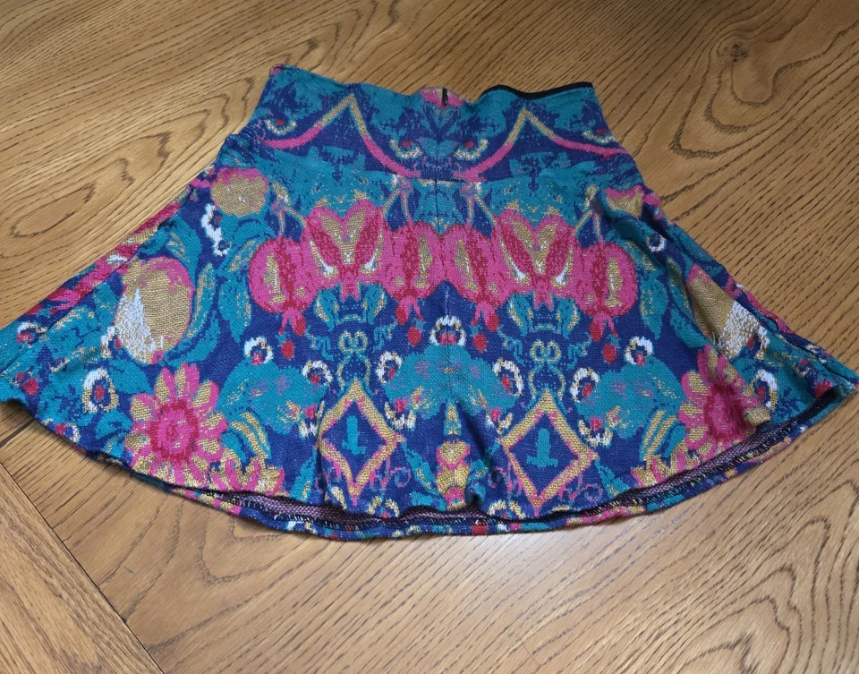 Pre-loved CECILIA PRADO Multicolor Mini Skirt Sz XS - Image 2 of 3