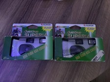Fujifilm QuickSnap Flash Single Use Camera New Expired Date 2007 - 2008 2 Boxes