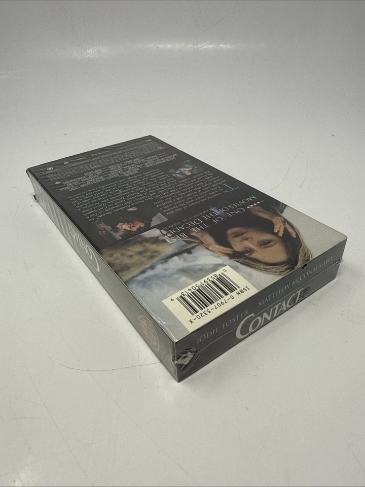 Contact VHS Jodie Foster And Matthew McConaughey (1997 Warner Bros) - Image 4 of 4