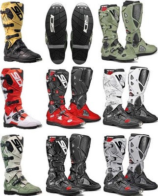 Sidi Crossfire 3 Boots - Motocross Dirt Bike Off-Road MX Riding ATV Motorcycle