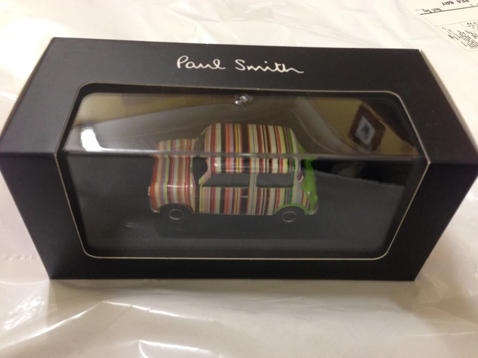 Paul Smith Signature Stripe Mini Model Car (Official Version By Hornby) Rare! - Image 4 of 4