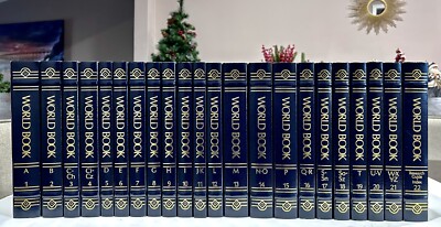 1990s MINT CONDITION World Book Encyclopedias (1-22) - Full Set
