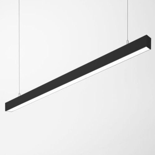 LED Linear UP/DOWN Pendant Light 5164 - Black Housing 1727mm DIM 55W ...