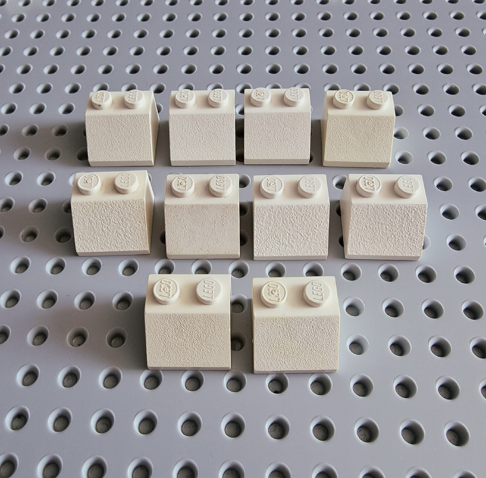 250 Stück Bausteine 2x2 In Reinweiß – Kompatibel Mit Großen Marken, Made In EU (Slovenien)