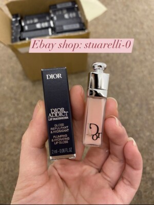 Dior Addict Lip Maximizer Plumping & Hydrating Lip Gloss Mini 2ml Farbton 001 Pink