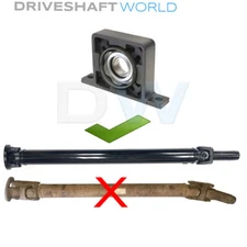 Chevrolet S10 4.3L 2WD 94-03 Rear Driveshaft CV Eliminator + Center Support