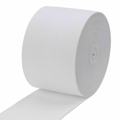 Stretch Black & White Flat Elastic ¼,½,¾,1,1¼,1½ 2 & 3 Inch Premium Grade UK - Picture 3 of 5