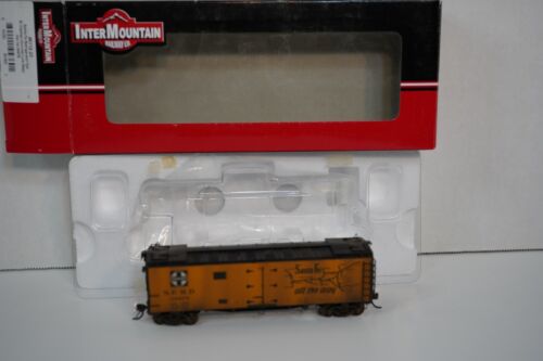 HO Intermountain 46112-23 ATSF Santa Fe Refer El Capitan with CLM Weathered - Picture 3 of 9