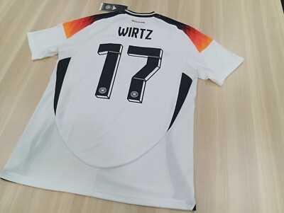 Adidas Germany Home 24/25 Wirtz #17 Soccer Jersey (Asia M = US S